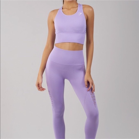 SALE 🎉 Gymshark Energy Seamless Crop Vest Pastel - Picture 2 of 6